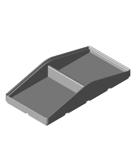 Gridfinity | Angled Bin 3d model