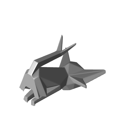 Low-poly Espeon 3d model