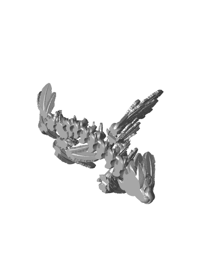 Flying Serpent Tadling 3d model