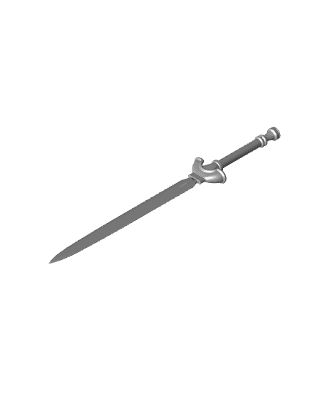 Shield Hero Raphtalia Sword Assembly 3d model