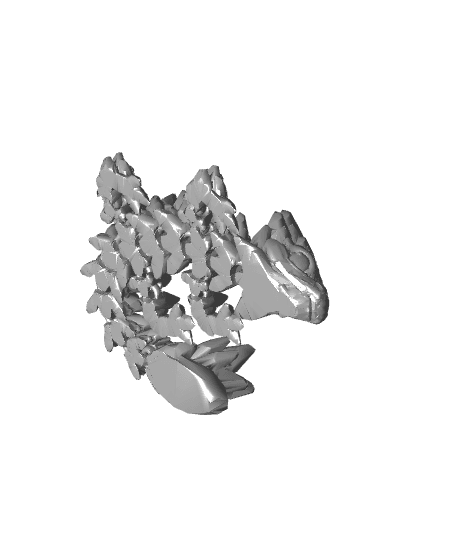 Baby Gemstone Dragon 3d model