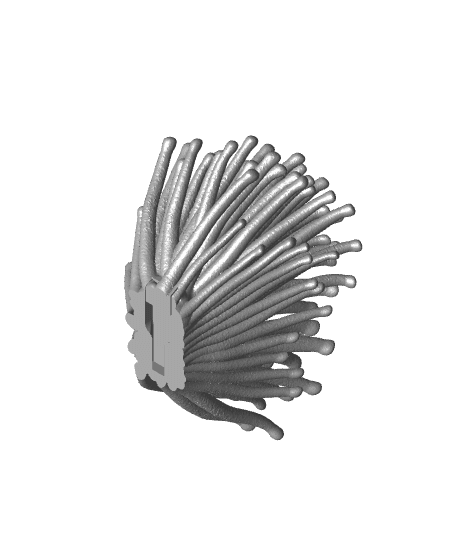 Anemone | Wall Mounted 3d model