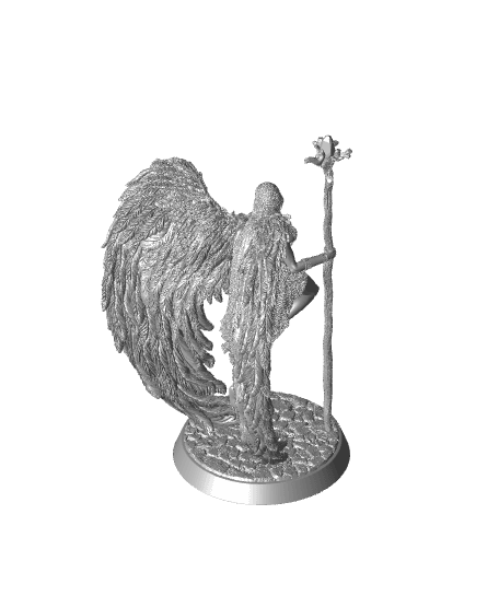 (1:12 Scale Statue) Althea, Angel of Mending 3d model