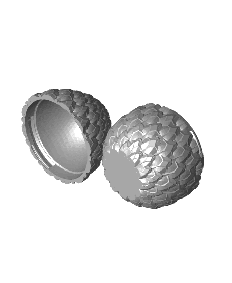 Dragonscale Egg 3d model