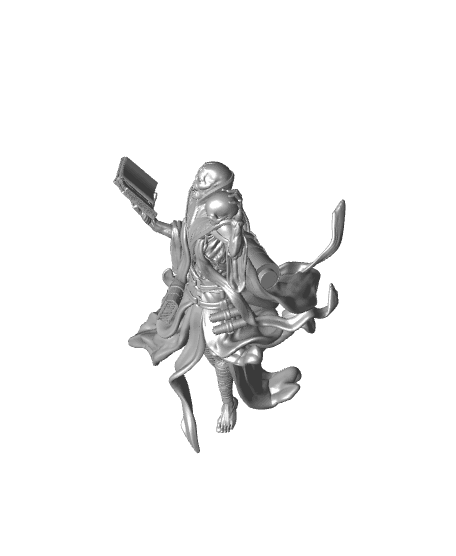 Lich - Tabletop Miniature (Pre-Supported) 3d model