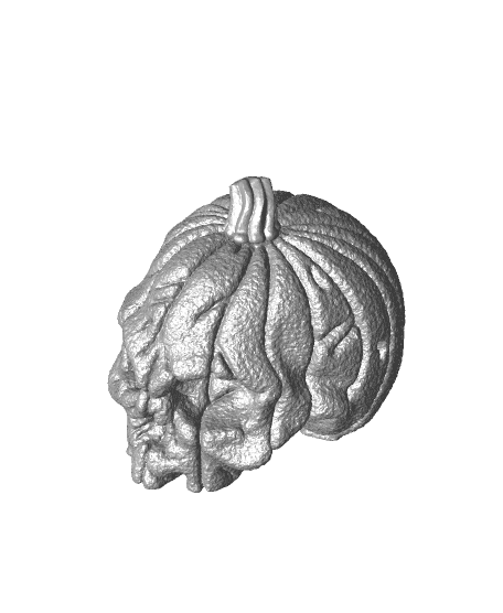 Pumpkin Skull 2.0 3d model