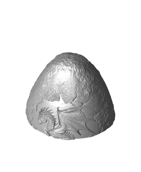 Dragon Egg 3 Mesh Mayhem 3d model