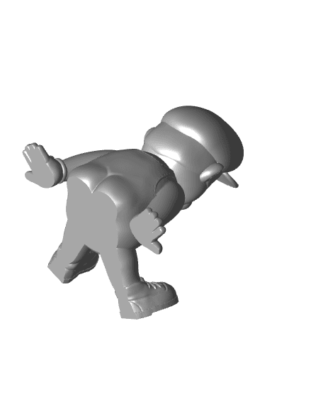 Chubby Mario Figurine.stl 3d model