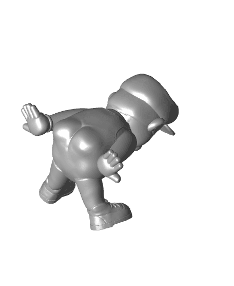 Chunky Mario Planter.stl 3d model
