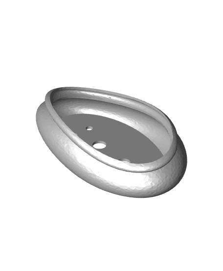 Bonsai Pot with Drainage holes.stl 3d model