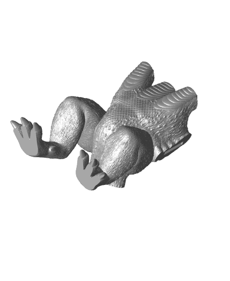 DEAD NICE - King GhiDogra (body).stl 3d model