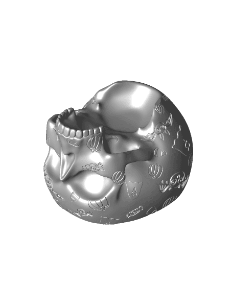 HalloweenStuff_Skull-PlanterBowl.stl 3d model