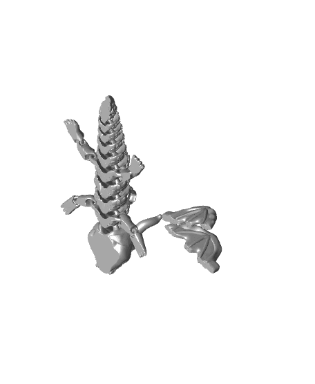 Lava dragon 3MF.3mf 3d model