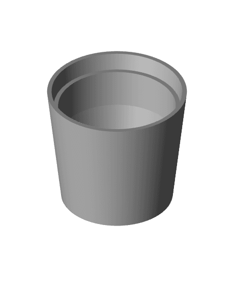 2D Planter Pot.stl 3d model