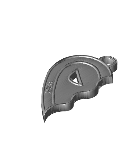Deadpool Split Heart Necklace Frikarte3D.3mf 3d model