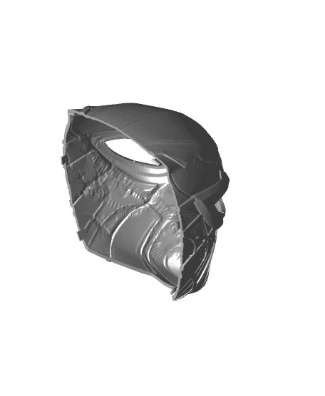 SPIDERMAN_FOREVER_FRONT_MASK.stl 3d model