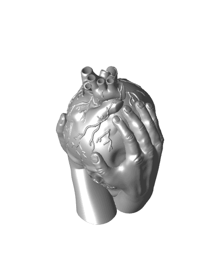 Heart Broken Vase.stl 3d model