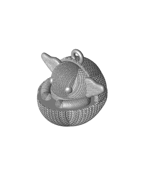 Baby Yoda Ornament Simplified for real.stl 3d model