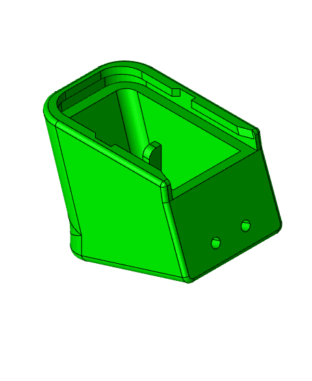 Extension-clip-mag-plus-4.step 3d model