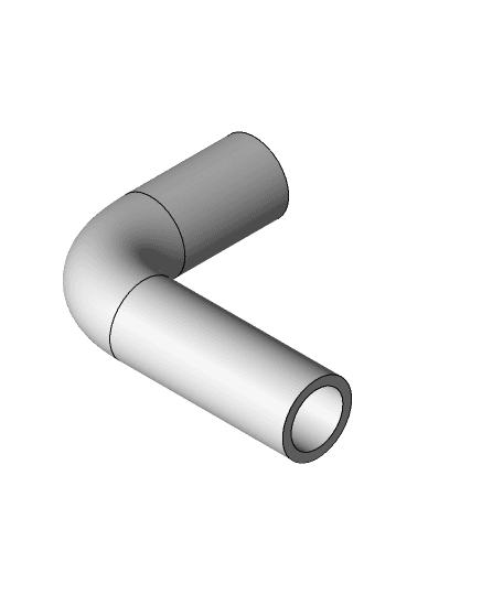 Bend pipe 3d model
