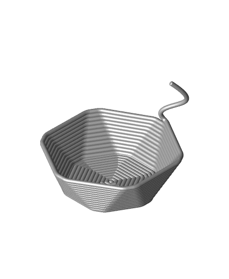 hexprism-bowl.stl 3d model