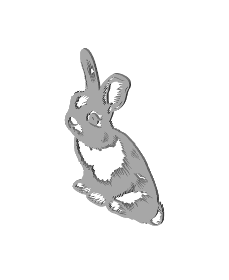 bunny-2.stl 3d model