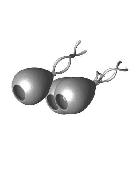 BalloonsVaseStrings.stl 3d model