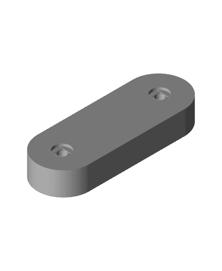 Sliding Dovetail Wall Mount 4.5.stl 3d model