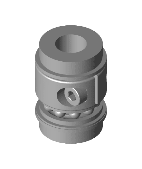 Ender 5 Z axis thrust bearing block 3d model