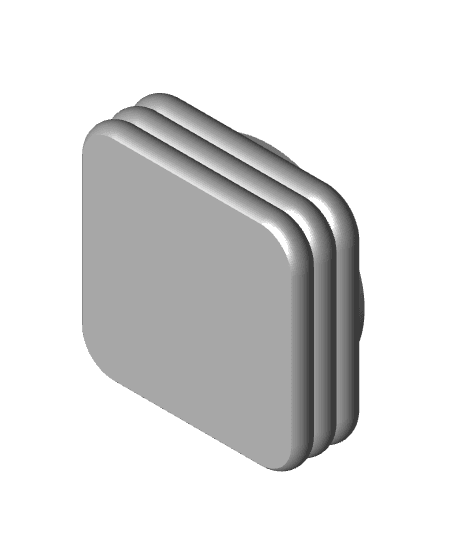 Square Poppy Tray 2.75.stl 3d model