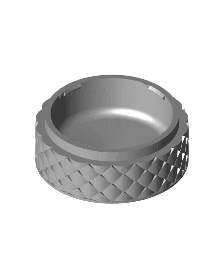 Quilted Tray 2.75.stl 3d model