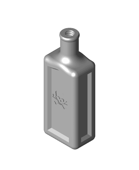 poison_bottle (single color).stl 3d model