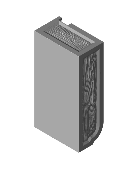 Travel dice tower shell.stl 3d model