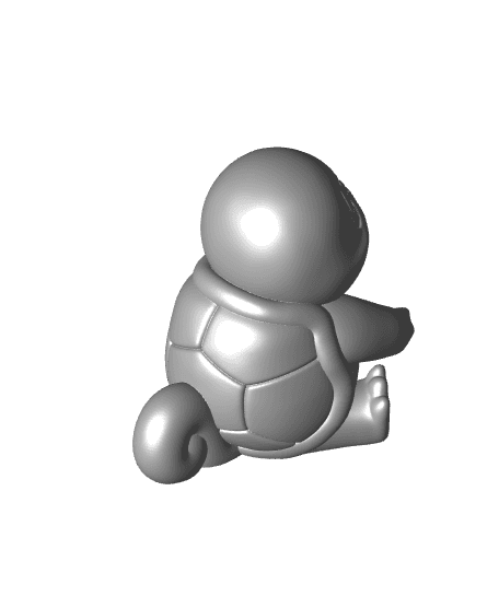 Planters_Squirtle01.stl 3d model