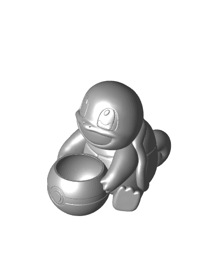 SquirtlePlanter_3MF.3mf 3d model