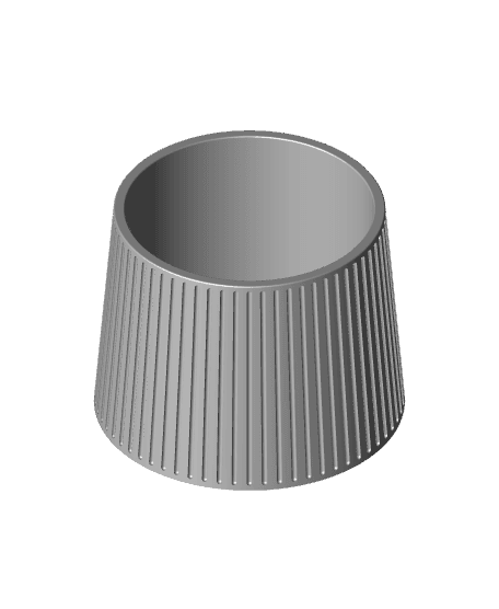 MCM Tabletop Pot 4.5.stl 3d model