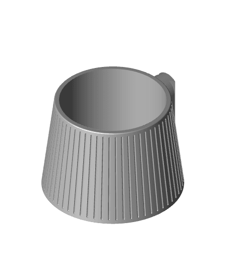 MCM Wall Pot 2.75.stl 3d model