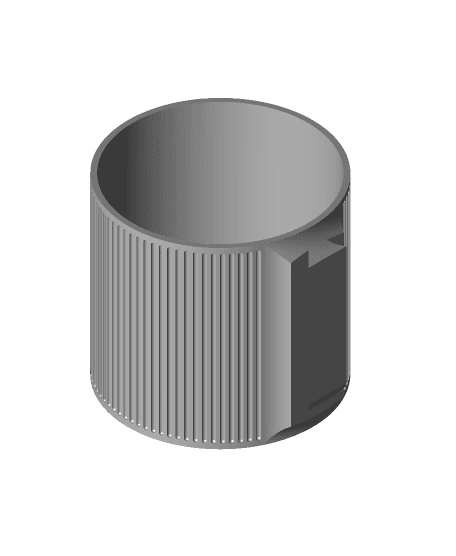 Heywood Pot 4.5 No Drainage.stl 3d model