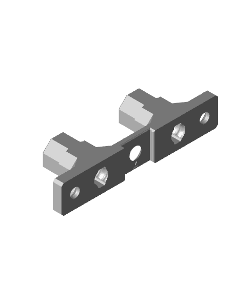 15 mm - Quad Bolt-Lock Mount - Part 2.stl 3d model