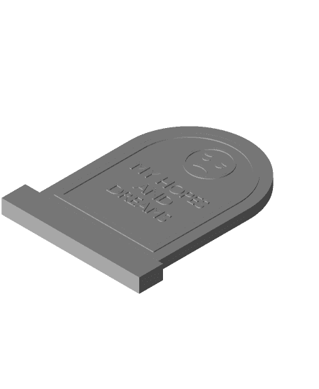 gravestone-top-with-border.fixumdude.stl 3d model