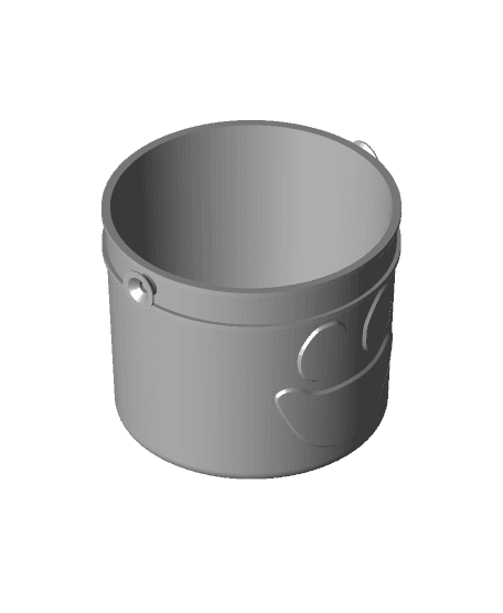 BOO BUCKET 3.stl 3d model