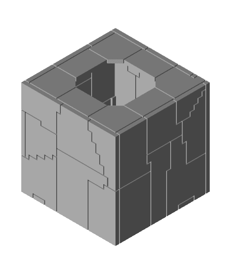 Puzzle Box Movement 3d model