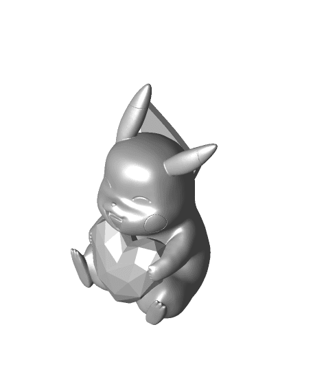 Pikachu_2_M.stl 3d model