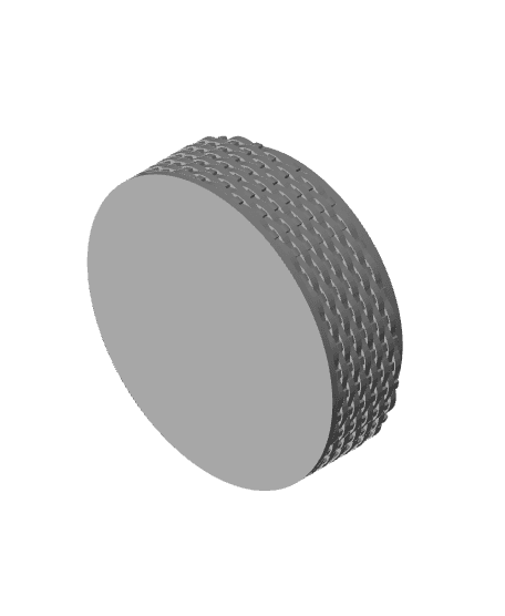 Basket Weave Tray 2.75.stl 3d model