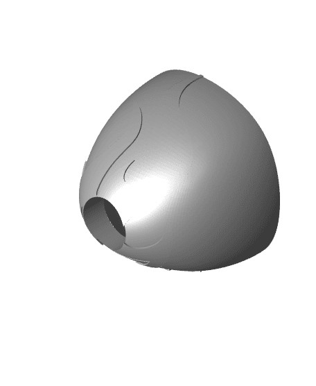 Digi Egg Bottom.stl 3d model