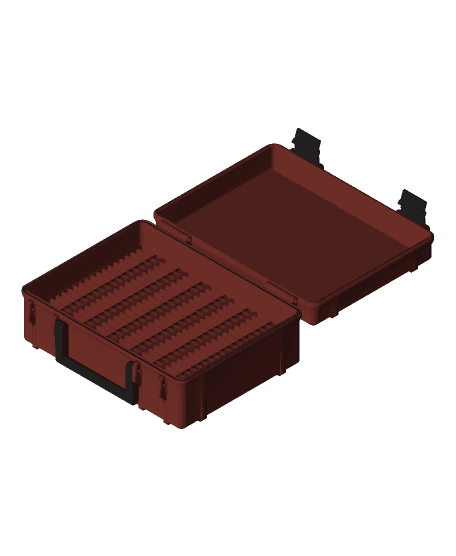Rugged HueForge TD Swatch Box v3.3mf 3d model