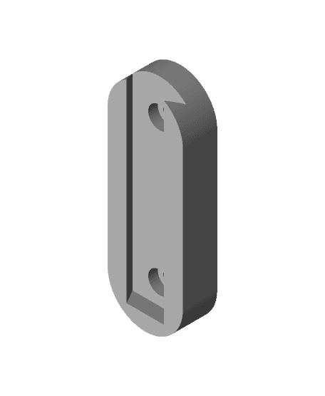 Sliding Dovetail Wall Mount 4.5.stl 3d model