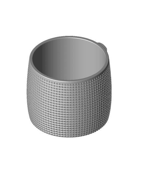 Wall Grid Pot 2.75.stl 3d model