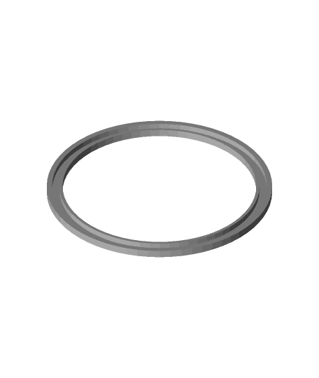 Filter bottom top ring.stl 3d model