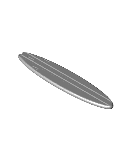 striped-board-w-fin-inserts.stl 3d model